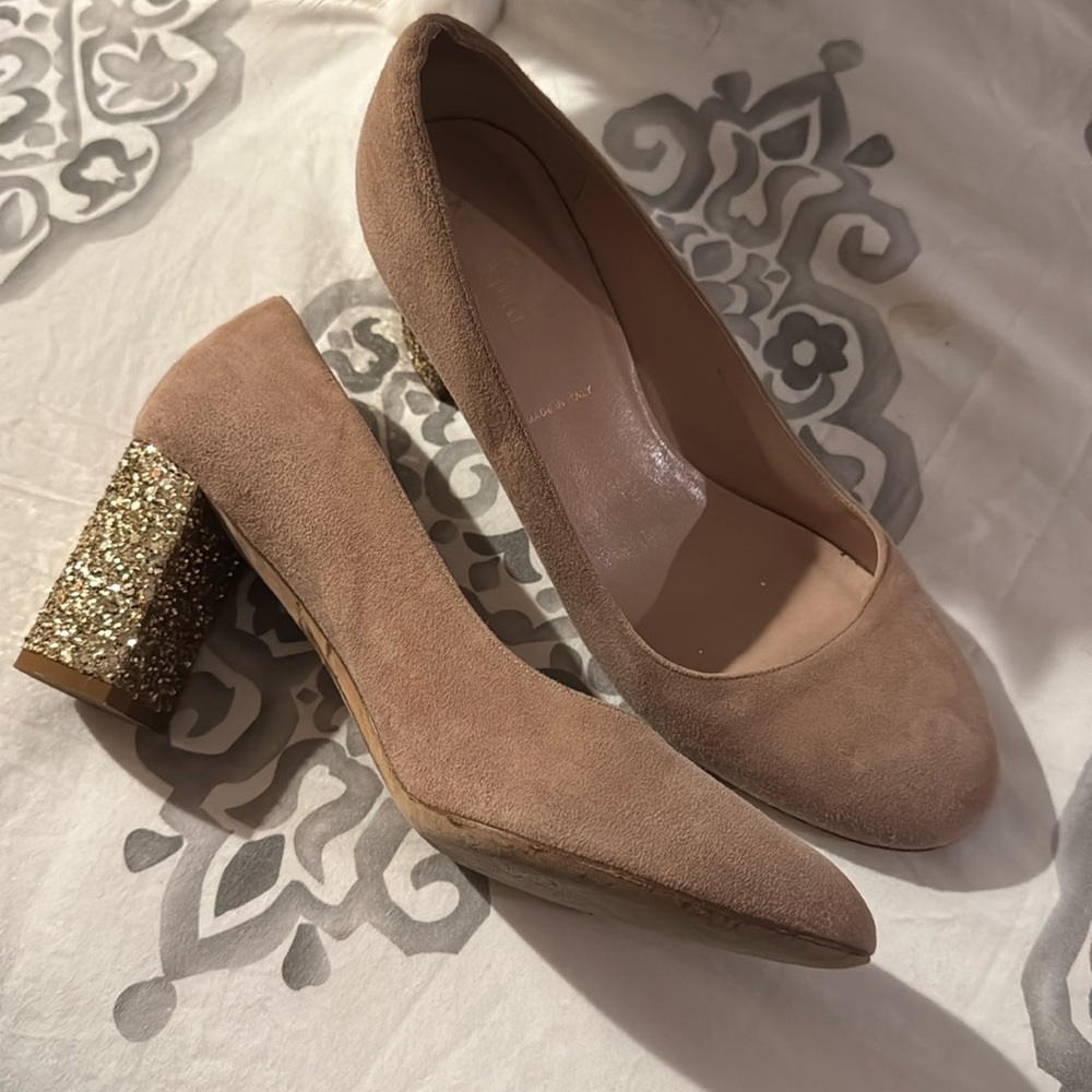 Beautiful Kate Spade pumps with sequined heels
